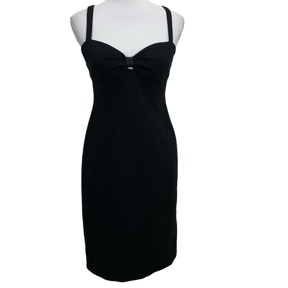 Rebecca Taylor Black Stretch Dress Size 10